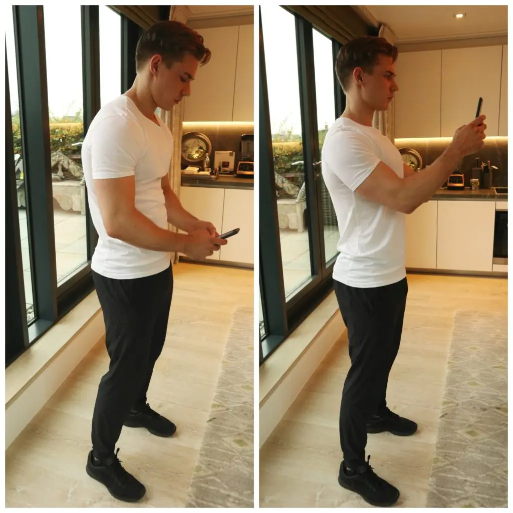round shoulders round shoulders caused by phone use